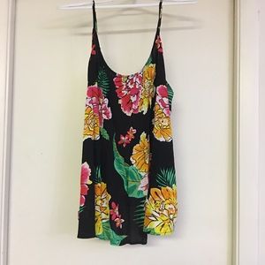 Floral tank top old navy